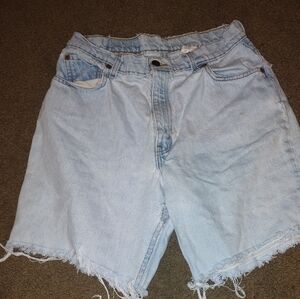 Levi's Light Blue Denim Shorts